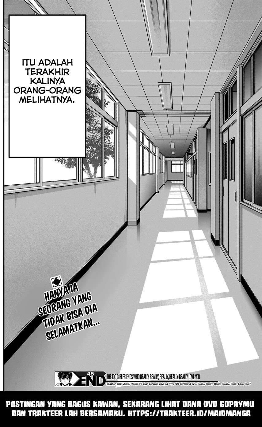 Kimi no Koto ga Dai Dai Dai Dai Daisuki na 100-ri no Kanojo chapter 45